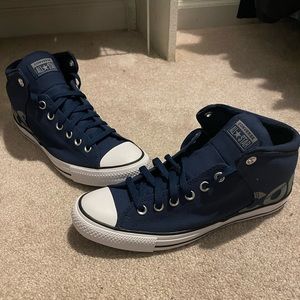 Converse All Star Navy Blue Mid Top Chuck Taylor
